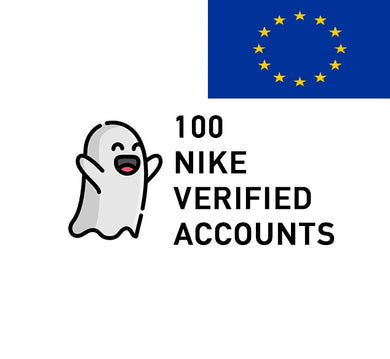 100 EU NIKE SNKRS VERIFIED ACCOUNTS V1 + OUTLOOK ACCESS