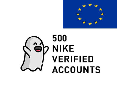 500 EU NIKE SNKRS VERIFIED ACCOUNTS V1 + OUTLOOK ACCESS