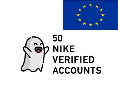 50 EU NIKE SNKRS VERIFIED ACCOUNTS V1 + OUTLOOK ACCESS